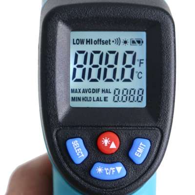 GM550 -50~550 C Digital infrared Thermometer Pyrometer Aquarium laser Thermometer Outdoor thermometer